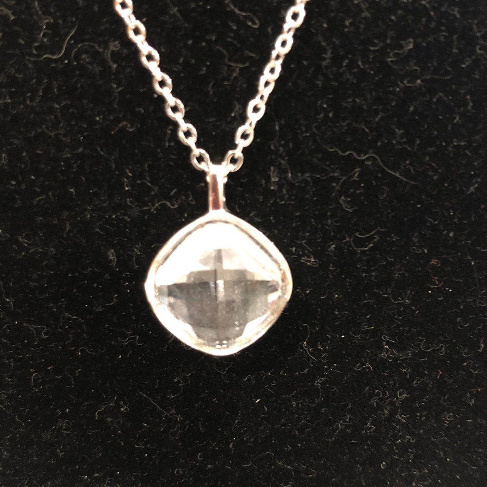 Swarovski Silver Crystal Necklace